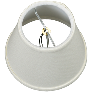 3 x 5 x 4 Round Lampshade with Flame Clip Attachment