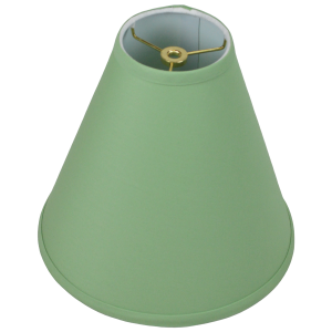 4 x 10 x 10 Round Lampshade with Brass Washer Attachment