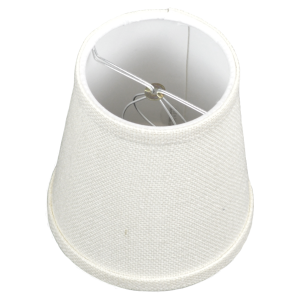 4 x 5.5 x 6 Round Lampshade with Bulb Clip Attachment