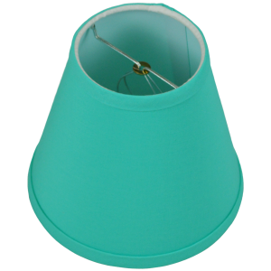 4 x 7 x 6.5 Round Lampshade with Bulb Clip Attachment