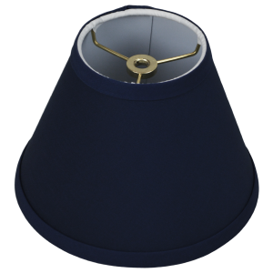 3 x 8 x 7 Round Lampshade with Brass Washer Attachment