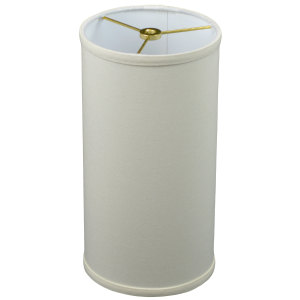 6 x 6 x 12 Round Lampshade - Washer Attachment with 0