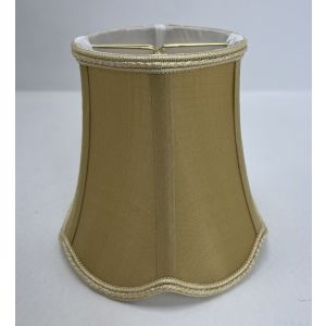Scalloped Bell Lampshade 3-5-5 Gold