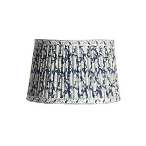 Aubergine Textured Woven Crosshatch Fabric Drum Lampshade 