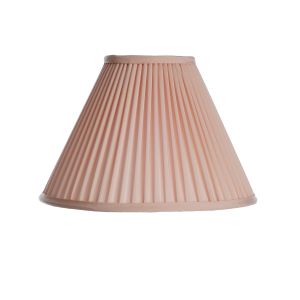 4 x 10 x 7.5 Round Top and Bottom Empire Gathered Pleat Palm Pink