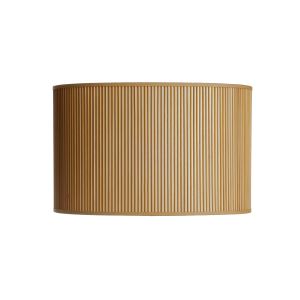 10 x 16 / 10 x 16 / 10 Sunshine Yellow Wooden Oval Lampshade 