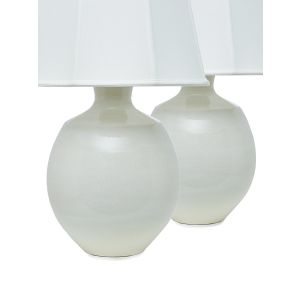 Pair of Handmade Takumi Porcelain Table Lamps
