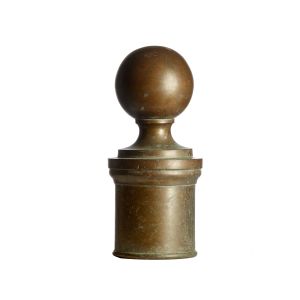Hitching Post Brass Finial