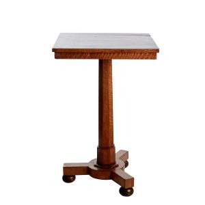 Pedestal Table Antique Column Design Mahogany