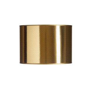 Precision Cut Perforated Gold Foil Drums