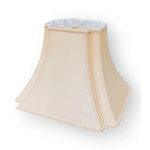 Inverted Rectangle Bell Lampshade 7x9-15x17-13.5 Sand