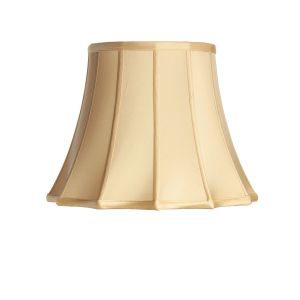 8 x 14 x 10.5 Stretched Inverted Scallop Gypsy Bell Lampshade
